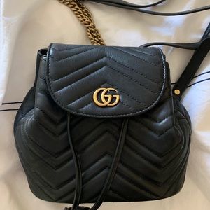 Gucci Marmont Matelasse Backpack